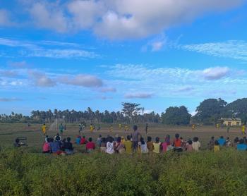 Soccer field in Tambohorano