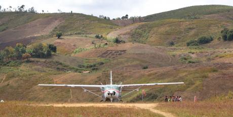 Madagascar runway