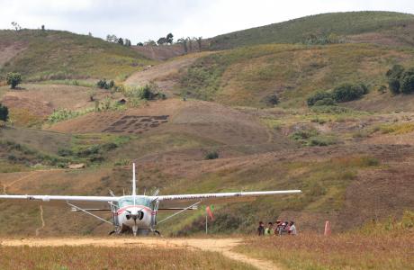 Madagascar runway