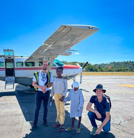 From left to right (Wouter Nagel, Angelo BETOMBO , Jeremy Aitken)