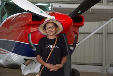 Meltine after the return flight