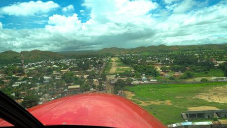 Approach at Mandritsara Airstrip